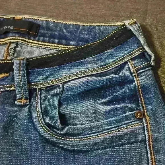 Rare LEE X-LINE Selvedge Women`s Jeans Size: 27/2 #0053 - Picture 5 of 16